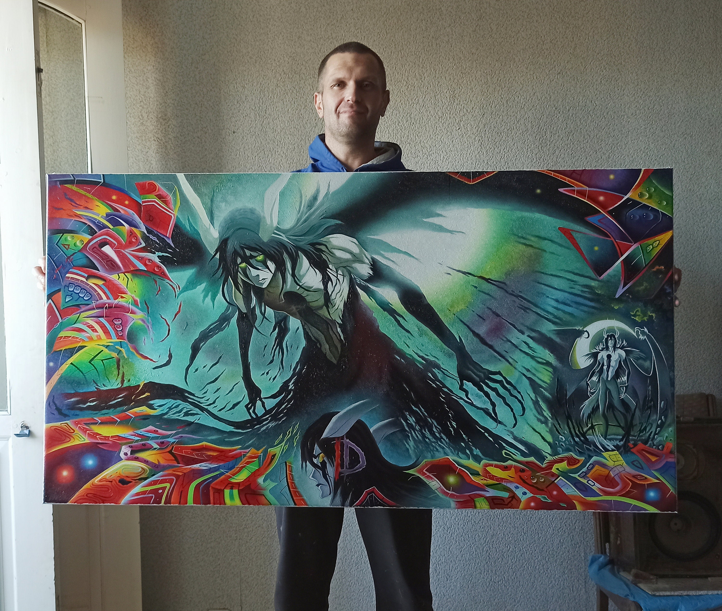 Oil Painting and Graffiti Fantastic Story and Character - Etsy Oil Painting and Graffiti Fantastic Story and Character - Etsy