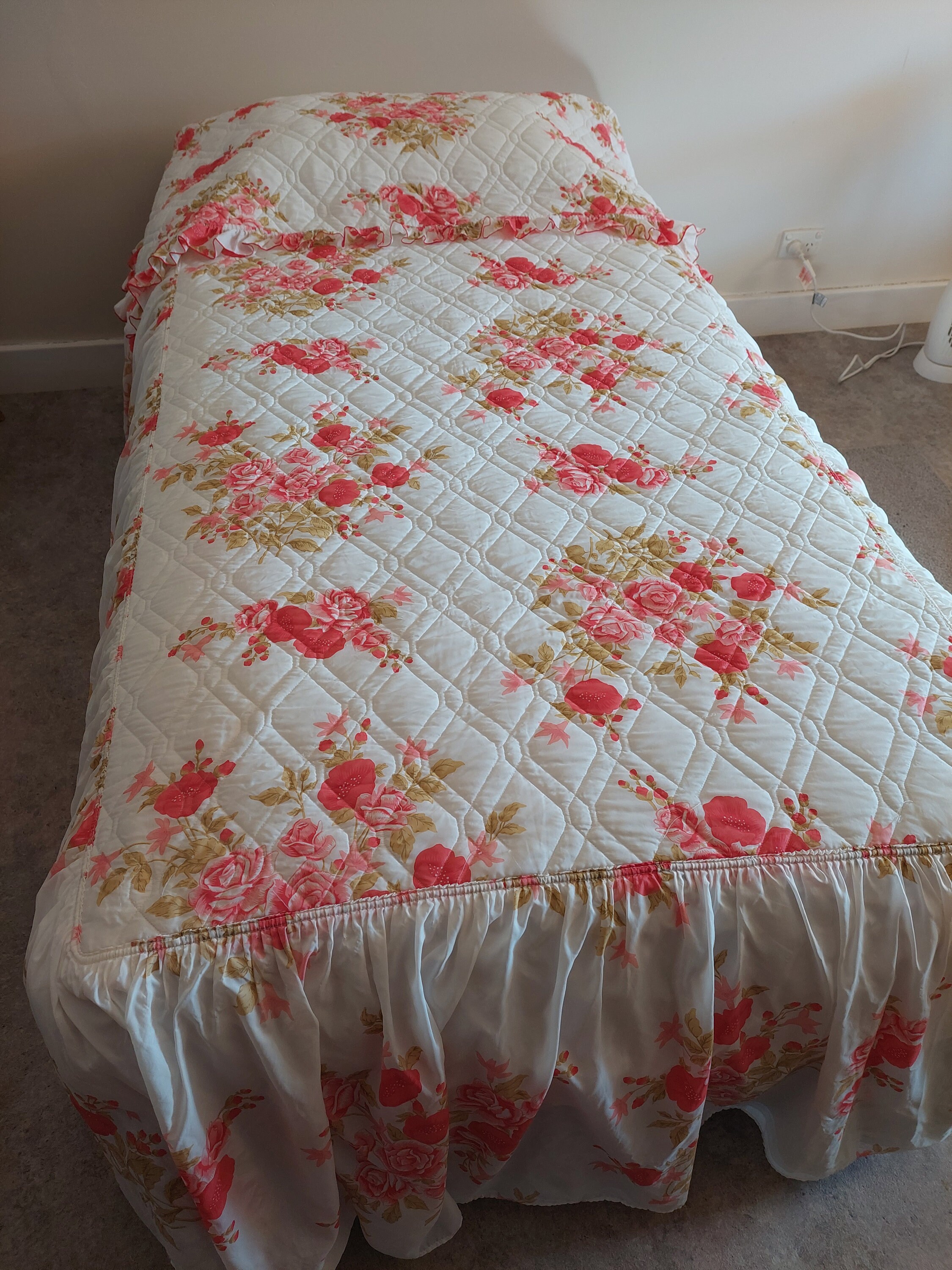 Vintage Single Nylon Bedspread two Available by Spartan From Etsy