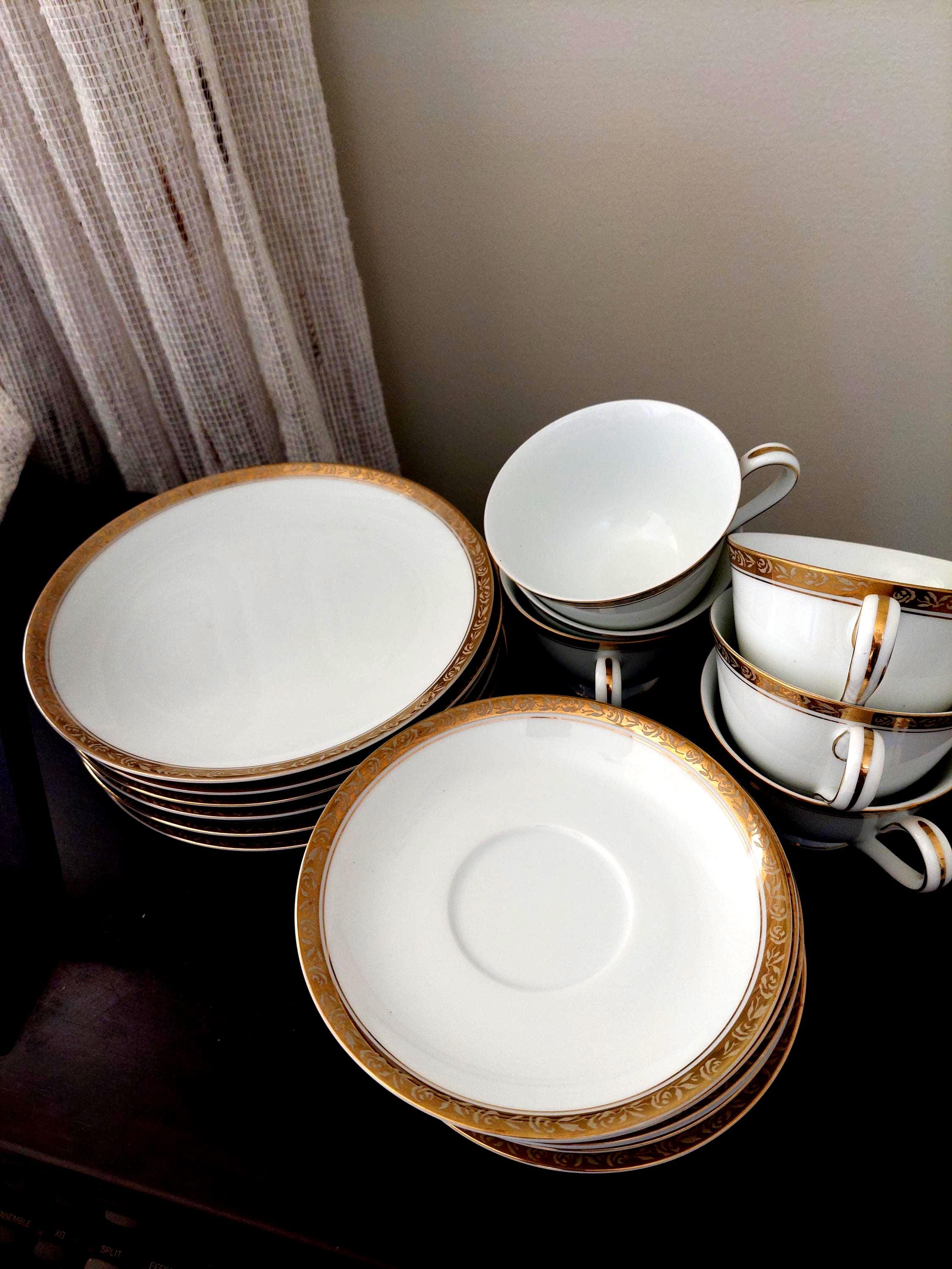 ヴィンテージ ノリタケ【Noritake】 ASHLEIGH 6224 大皿6枚