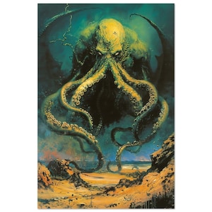 Póster mate de Cthulhu