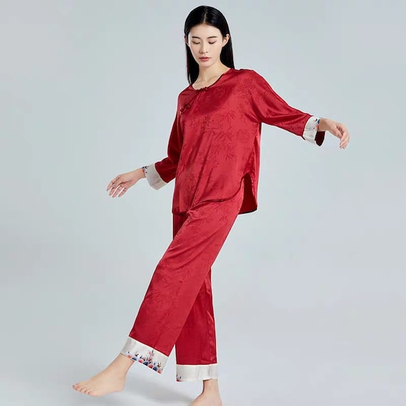 Mandarin pajamas hotsell