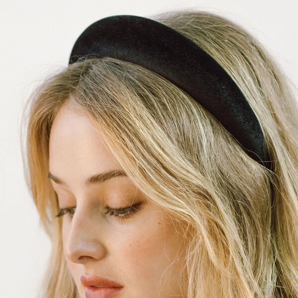 Black Headbands Etsy