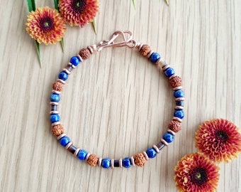 Lapis KUPFER LAZULI Armband
