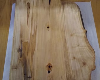 Tabla de cortar de madera maciza, arce curado