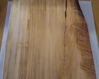 Tabla de cortar de madera maciza, arce curado