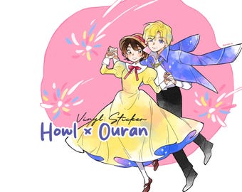 Howl x Ouran Sticker