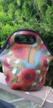 Australian Floral Lunch Bags- Handmade - Insulated- Food storage- Washable- Made in Australia. 