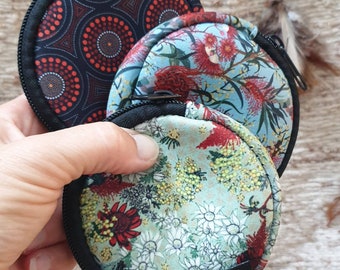 Coin purse- Coin wallet- Coin pouch- Australian- Wren- Cockatoo- Handmade- Made in Australia- Gift idea- Gifts.