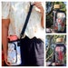New- Water Carry Bag with a pocket- Designed & Made in Australia- Neopren- Carry drink and phone or glasses- Practical- Gift- Original print