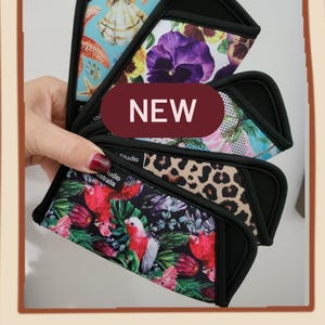 Glasses cases- Glasses soft pouch- Australian Native Flowers- Handmade- Made in Australia- Gift idea.