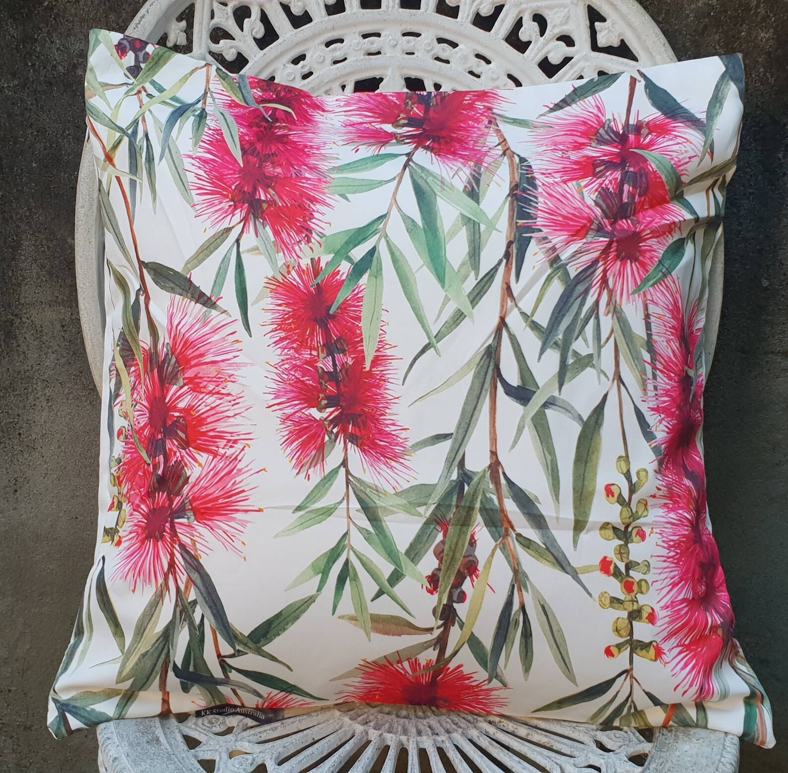 Outdoor Cushion Covers Australian Flora Handmade Home Etsy