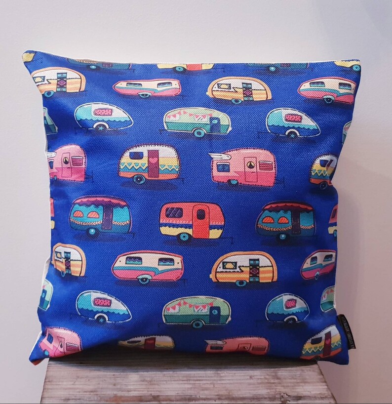 Caravan Motorhome Cushion Throw Cushion Cover Pillow Etsy