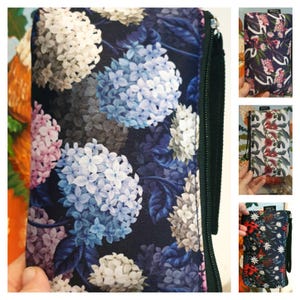 Australian floral collection-  Wallets/Pouches- Floral wristlets- Wildflowers-Handmade- Made in Au.