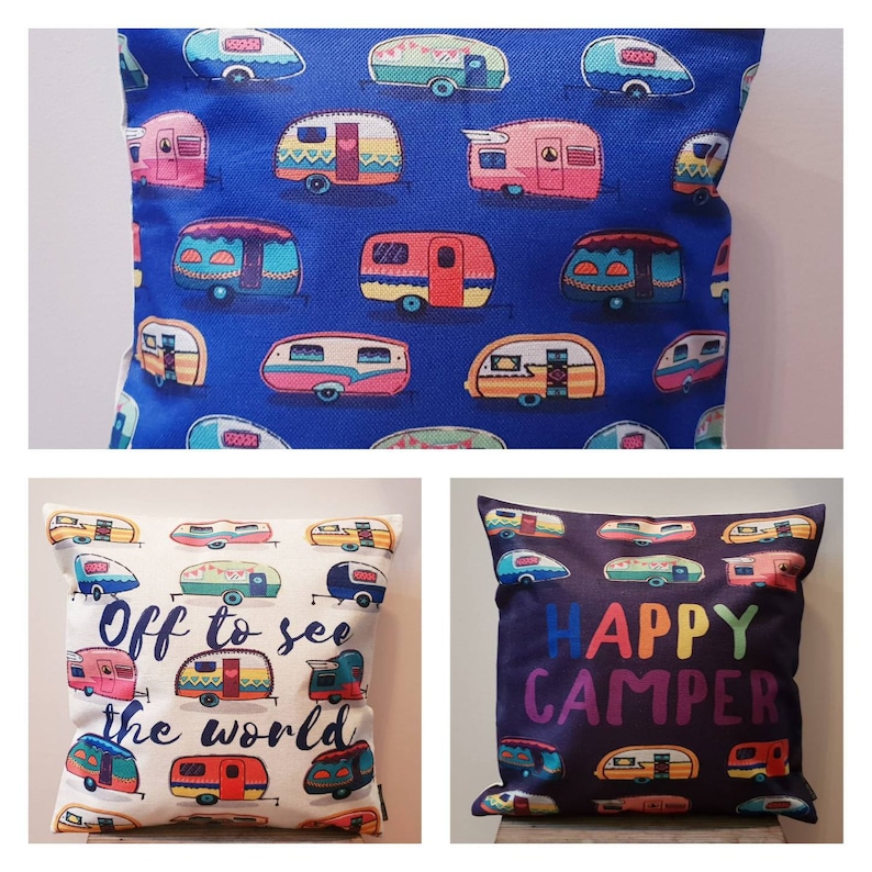Caravan Motorhome Cushion Throw Cushion Cover Pillow Etsy Australia