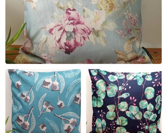 Australian - Wildflowers- Cushion Cover- Roses - Home decor- Gift Idea- Size 45x45cm- Washable.