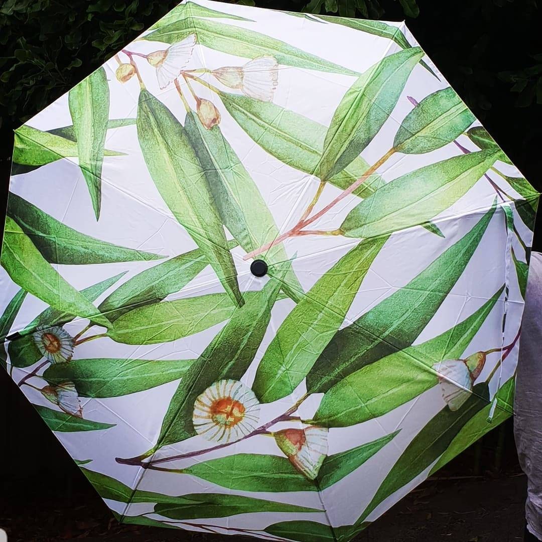 Eucalyptus- Leaf-Australian Rain Umbrella collection- Native Flora- D…
