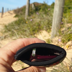 Palms and Shells Glasses cases Glasses soft pouch Sunglasses case 2 sizes Handmade Made in Australia Gift idea. image 8