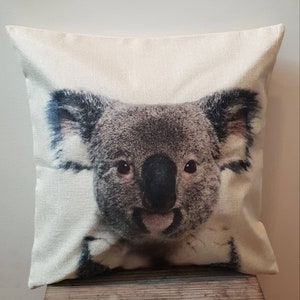 Koala- Cushion Cover - Australian Animals- Linen- Size 45x45cm- Home decor- Gifts - Souvenir.