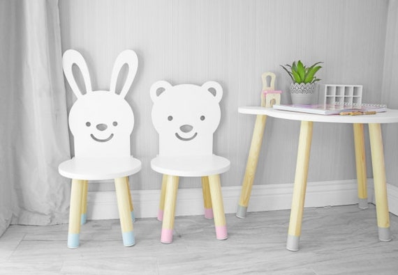 kids bunny chair