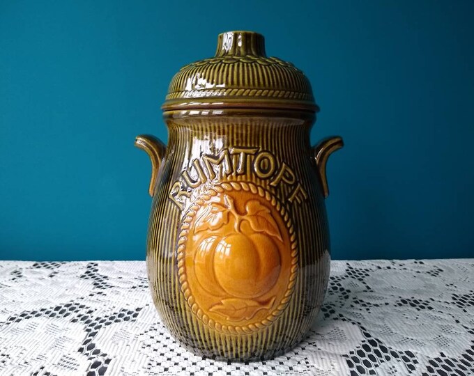 Rumtopf Jar West German Vintage Fruit Preserving Jar Etsy UK
