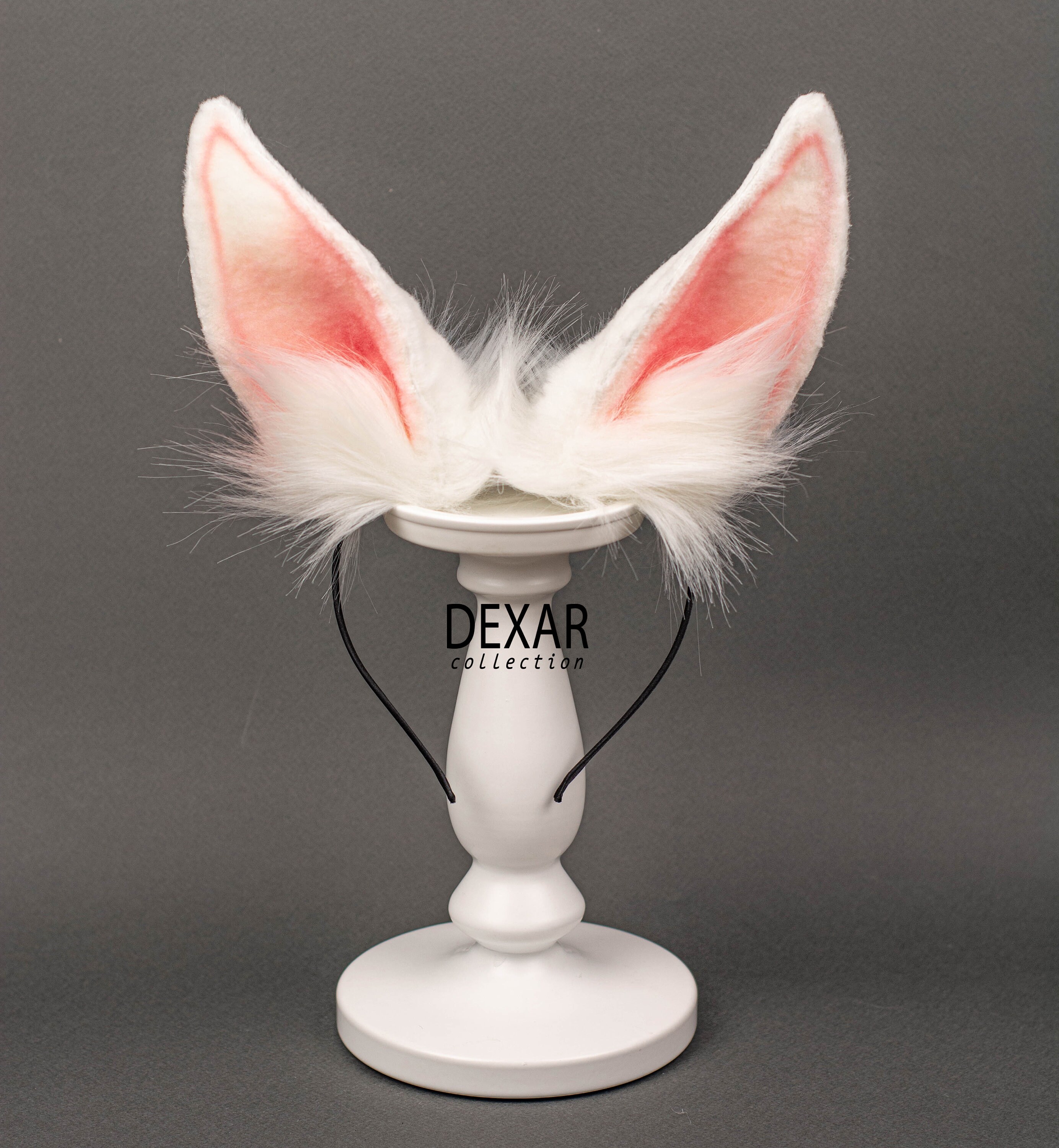 Faux fur Bunny ears and tail/bunny costume/bunny tail butt | Etsy