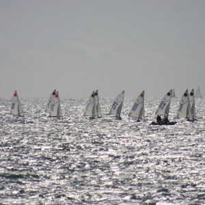 Sailboats in Santa Barbara, CA