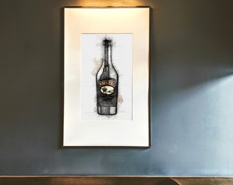 Пару постеров старой рекламы алкоголя. Baileys Irish Cream История,Алкоголь,Ликеры,Реклама