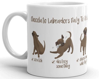 Mug Chocolate Labrador Meistverkaufte Standardkaffee 11 Unzen Geschenk Tassen für alle