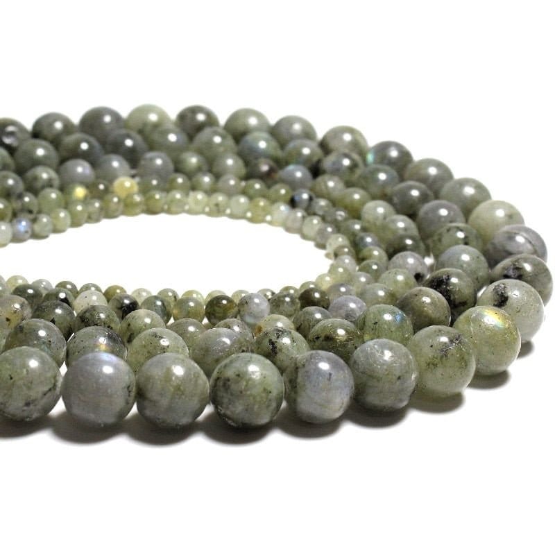 5 Strds Natural Labradorite Stone Beads Round Semi Gems Pale Green 6mm 8mm 10mm 5 Strds Natural Labradorite Stone Beads Round Semi Gems Pale Green 6mm 8mm 10mm