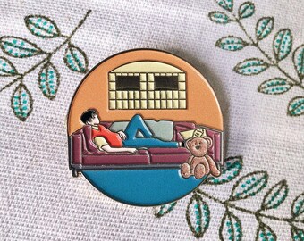 Lullaby Youngjae Emaille Pin