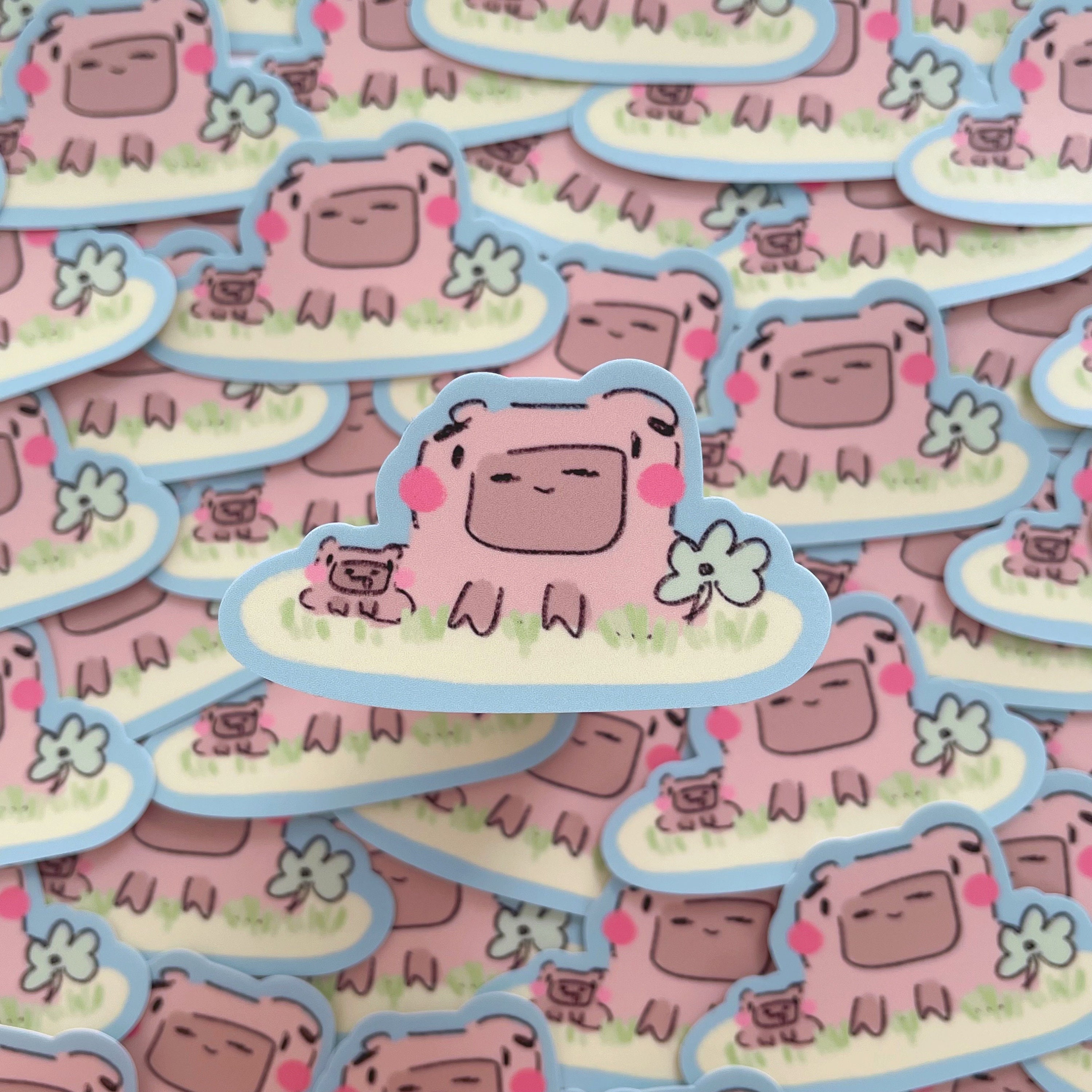 Capybara Stickers - Etsy