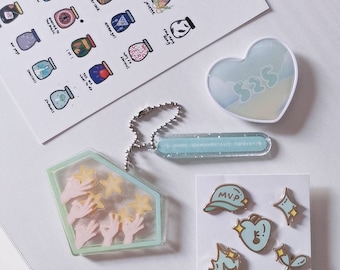 Fandom Kit #2 ; Glanz & Schals
