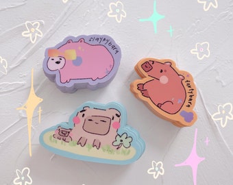 Capybara Aufkleber