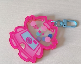 Kätzchen Gumball Maschinenstreuer Schlüsselanhänger