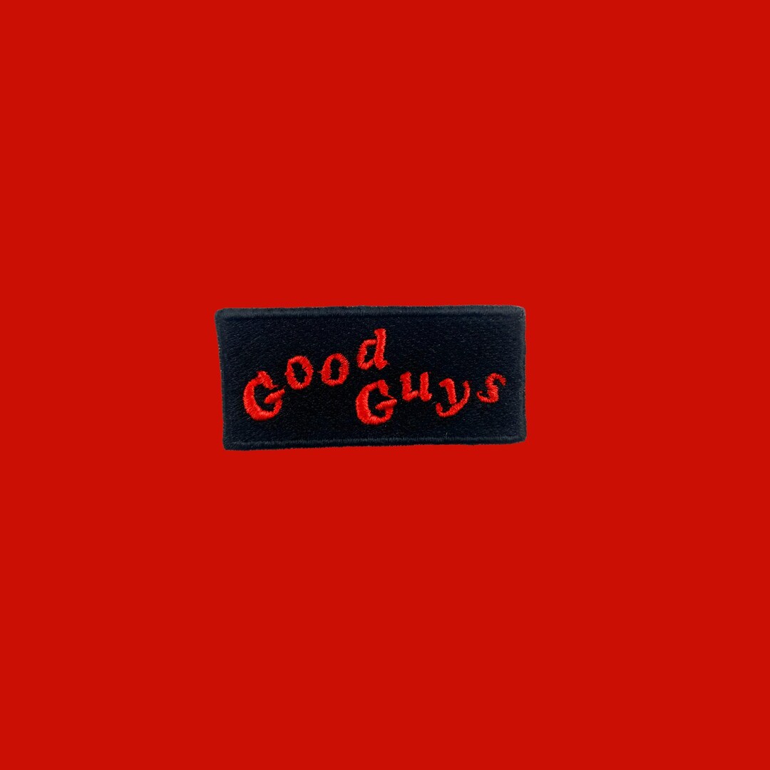 Good Guys Iron on Embroidered Patch - Etsy