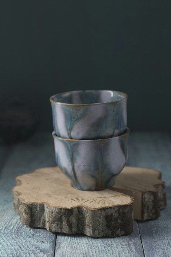 Ceramic serving bowl set Shallow ceramic bowl Housewarming Etsy