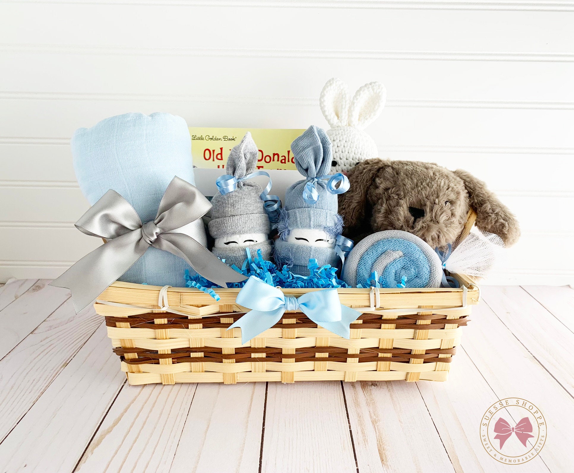 Baby Box Shop Cestas para niñas – Juego de regalo de 17 artículos  esenciales para bebé recién nacido – Cesta de regalo para bebé, cesta de  regalo de