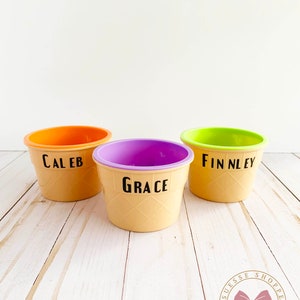 Big Brother Big Sister Gift, Personalized Gifts for Kids, Gift for Sibling, Gift from Baby, Custom Ice Cream Bowl for Toddler, Party Favor