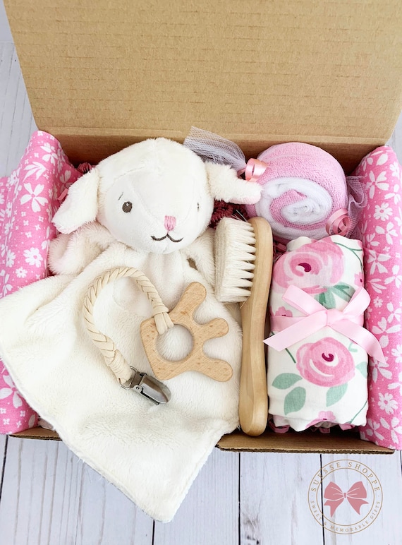 Baby Girl Gift Box Newborn Baby Girl Baby Shower Gift New Etsy