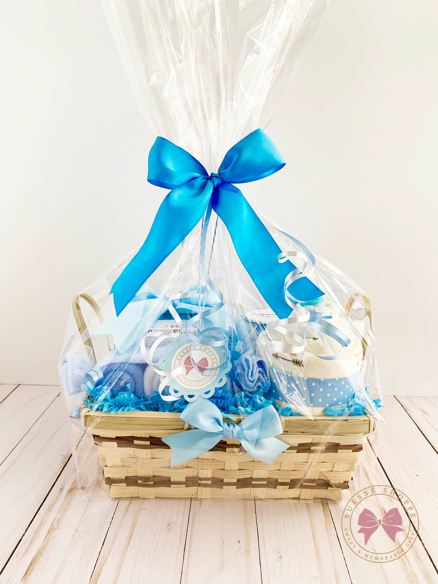 8 piezas de regalos para baby shower, regalos de bebé recién nacido para  niñas y niños, juego de regalo único para recién nacidos, cesta de regalo