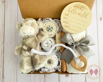 Gender Neutral New Baby Gift Box, Gender Reveal Gift Box Ideas for Parents To Be, Baby Shower Gift, Newborn Unisex Gift Set