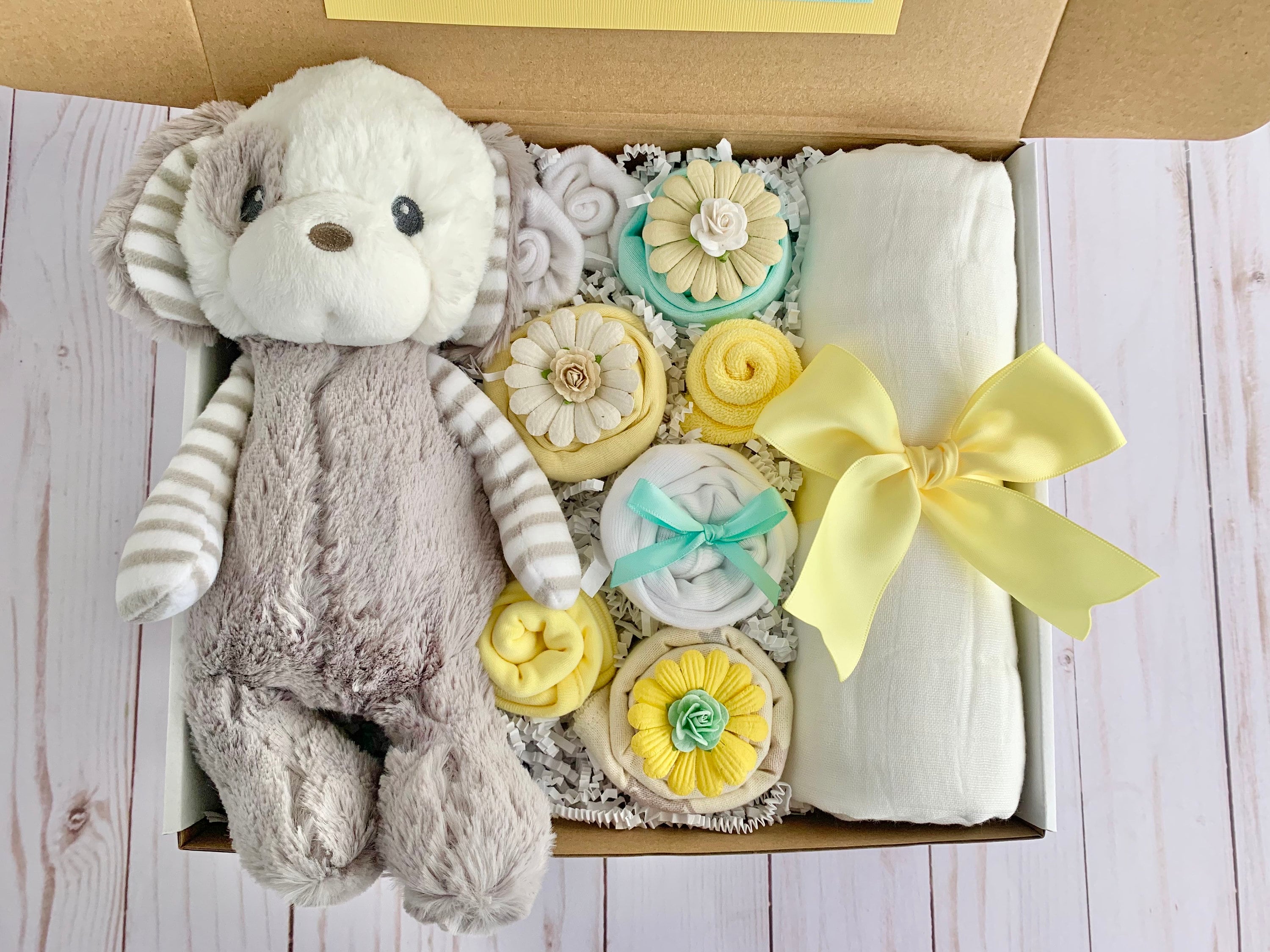 Surprise Gender Swaddle Set Etsy