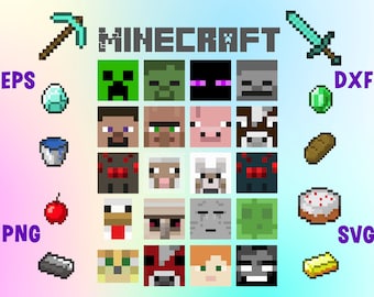Minecraft Shirt Etsy - 
