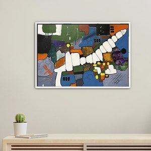 Exposure, Canvas Prints, abstract wall art, modern art, painting