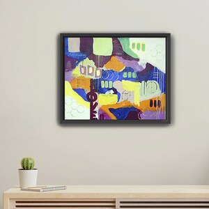 Love II .Canvas Prints, abstract wall art, modern art, painting