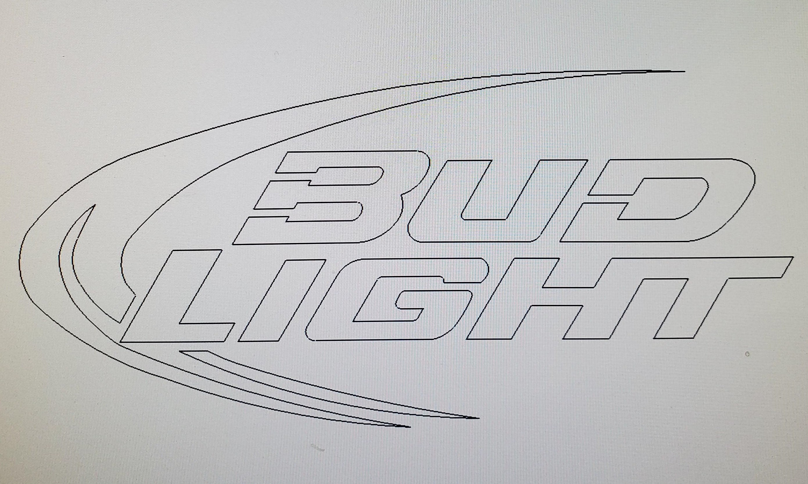 Bud Light DXF | Etsy