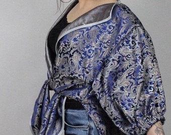 Satin blau bomber | Etsy Baseball Jackenavy Blau Custom Satin Bomber Jackesatin