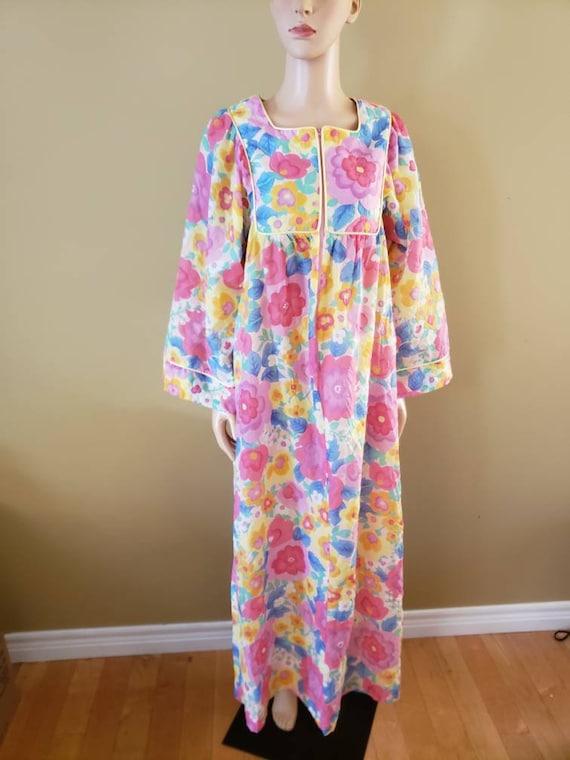 Saybury New York Floral House Dress size Petite