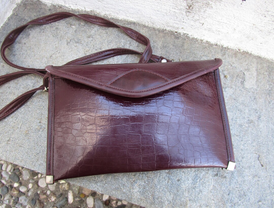 Vintage Greek Leather Bag Women's Handmade Shoulder Bag Etsy