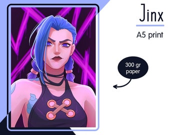 Jinx print A5-A6